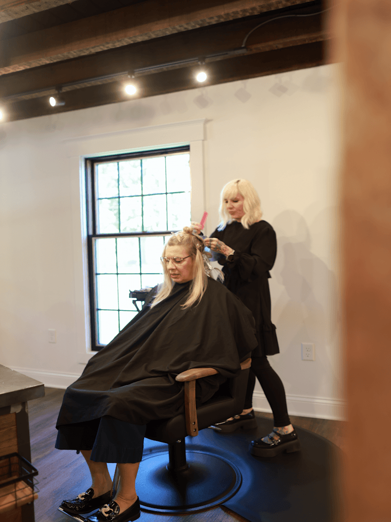 Hair styling process